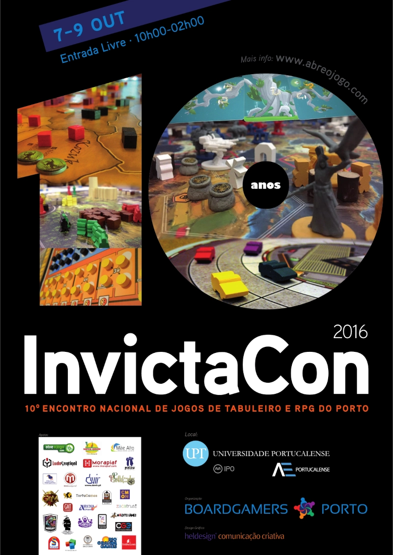 Cartaz da InvictaCon 2016